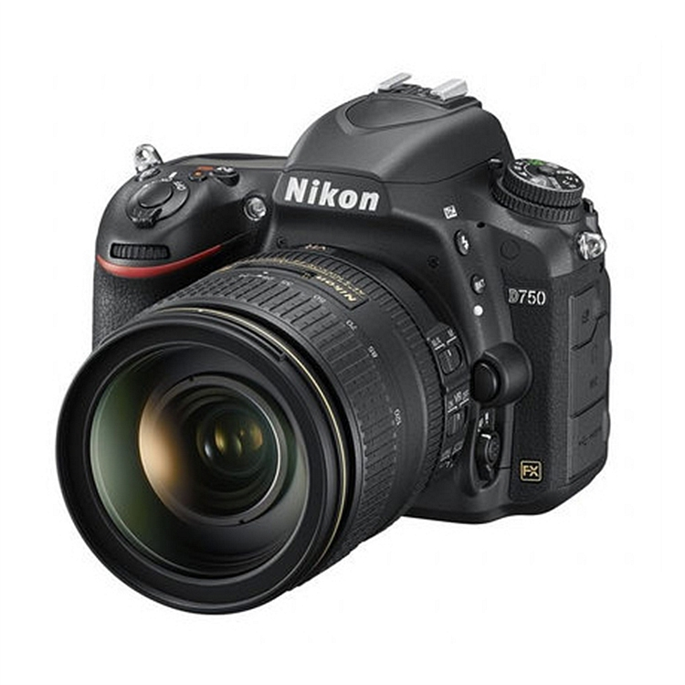 尼康（Nikon）D750 单反相机 数码相机 全画幅 （ AF-S 尼克尔 24-120mm f/4G ED VR 单反镜头） 含双肩包