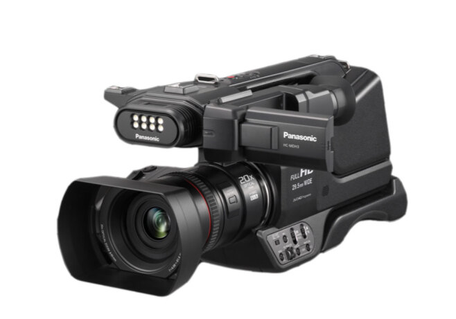 松下电器（panasonic） 摄录一体机 高清摄像机摄影机 专业摄像机 HC-MDH3GK 高清摄