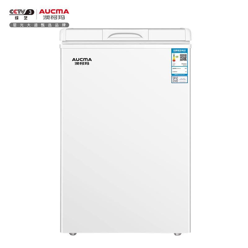 澳柯玛（AUCMA）100升 冷藏冷冻转换冷柜迷你变温家用母乳小冰箱小冰柜BC/BD-100H(NE)