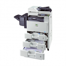 京瓷FS-C8520MFP彩色低速数码复印机标配含稿器、双面器、落地纸盒(台)