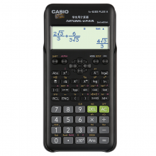 卡西欧（CASIO） FX-82ES PLUS A - 2 函数科学计算器 智黑fx-82ESPLUSA升级款大学高中初中学生考试